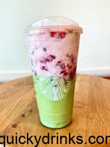 Strawberry Matcha Latte