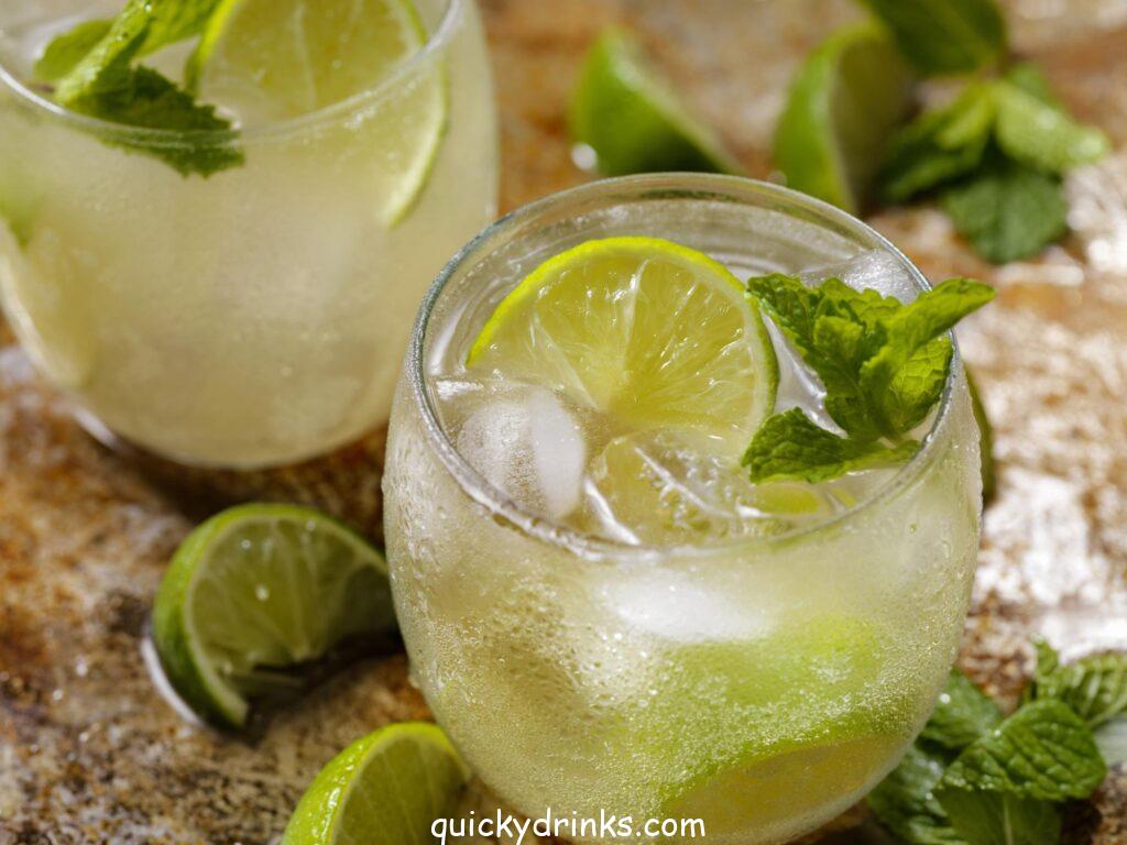 Non-Alcoholic Lime Rickey