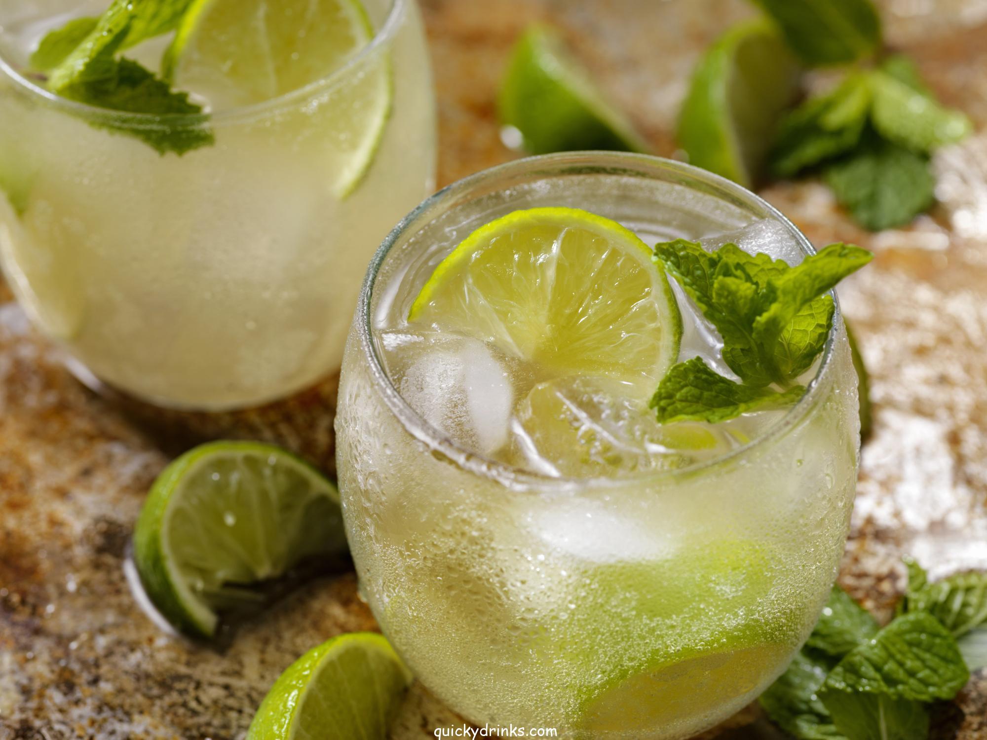 Non-Alcoholic Lime Rickey