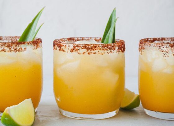 Spicy Pineapple Mezcal Margarita Recipe