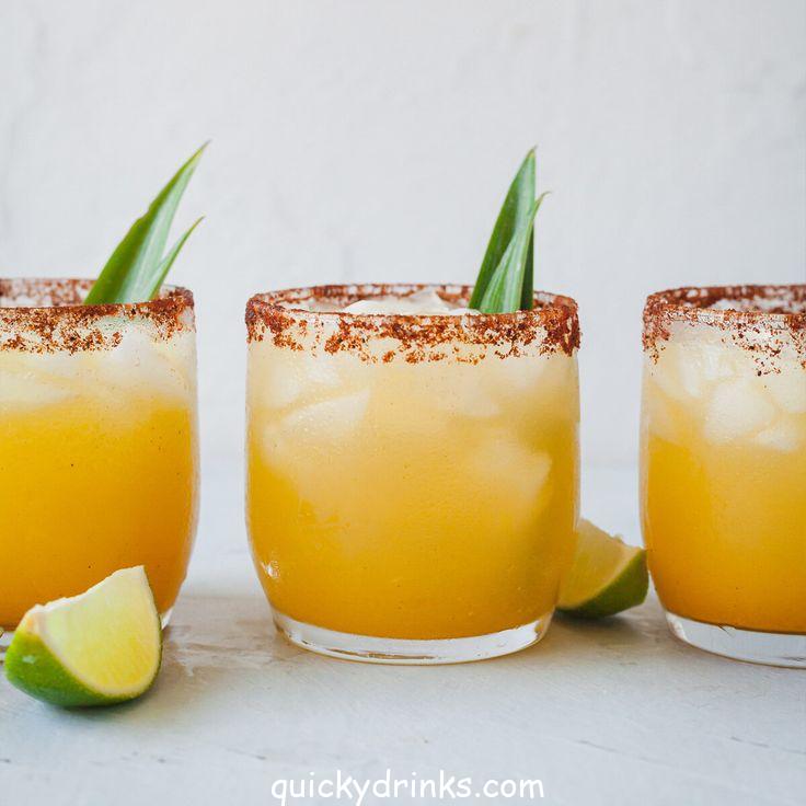 Spicy Pineapple Mezcal Margarita Recipe