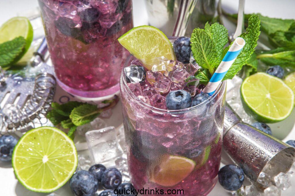 sprite blueberry lemonade