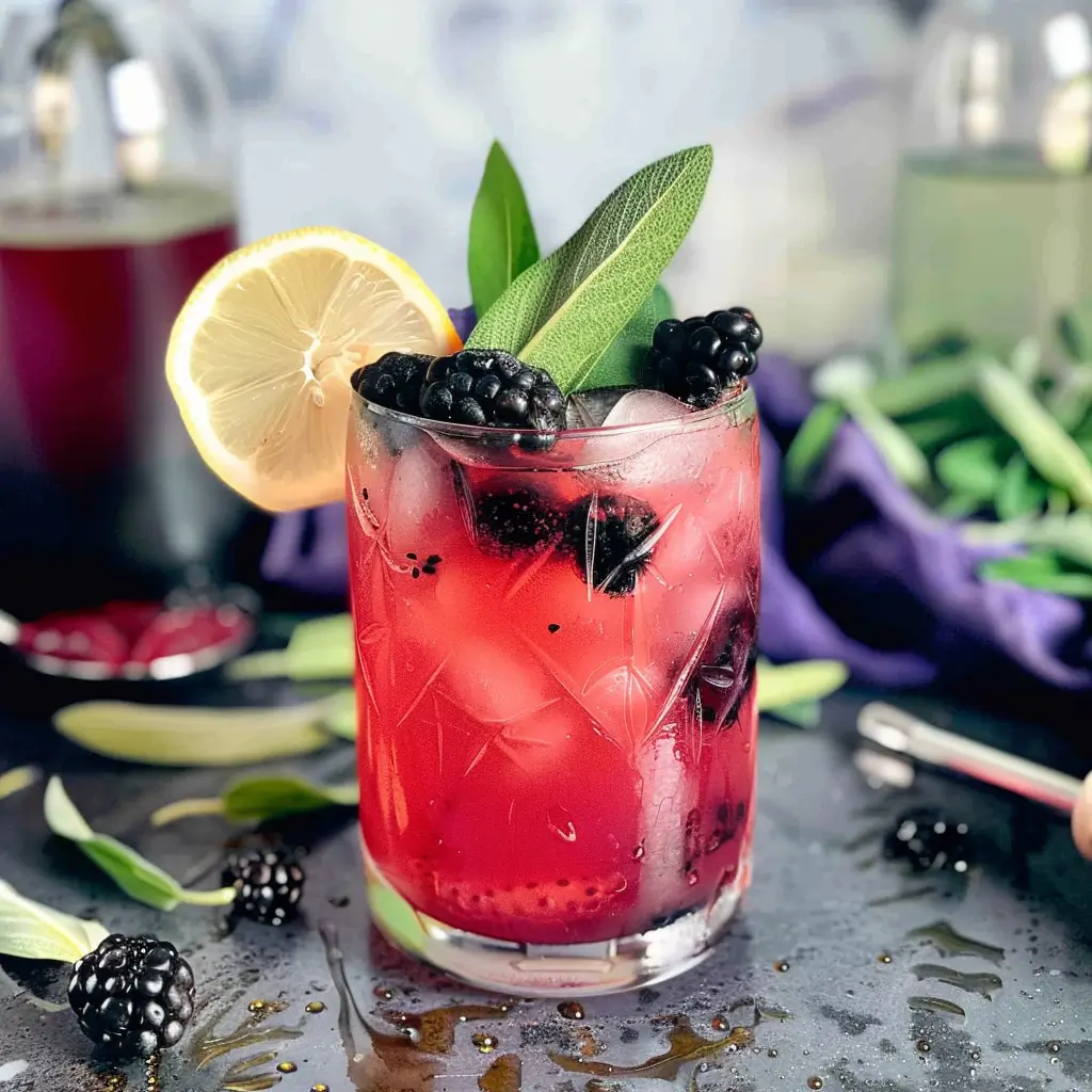 Copycat Starbucks Blackberry Sage Lemonade Refresher – A Refreshing DIY Twist You’ll Crave 9 blackberry-sage-lemonade-refresher