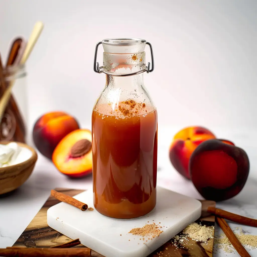 Peach Cobbler Chai Latte – 1 Amazing Cozy Drink You’ll Crave 7 Peach Cobbler Chai Latte ingredients