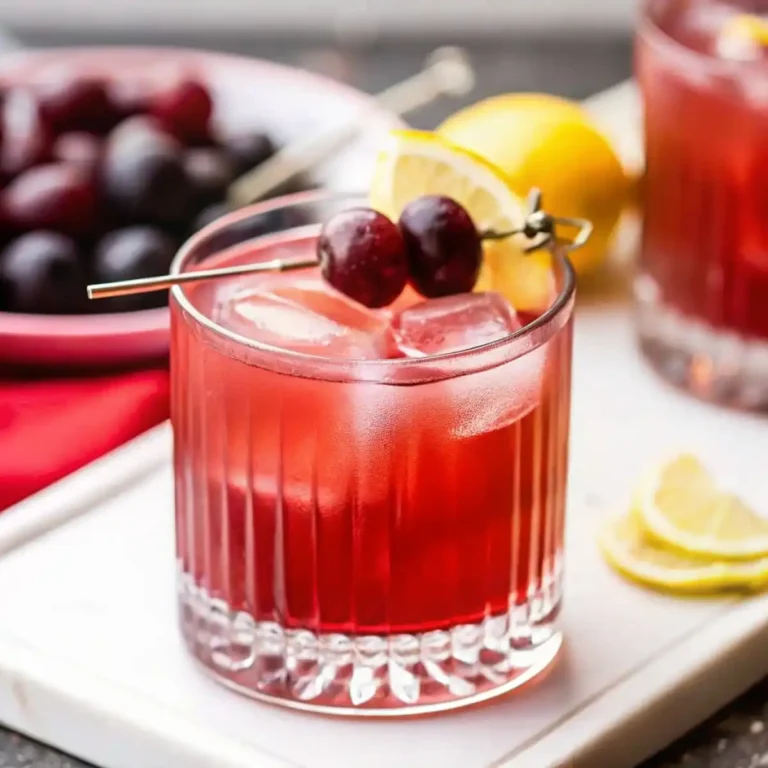 transfusion drink golf cocktail served in highball glass